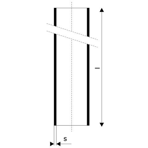 Схема SKGL - труба без раструба